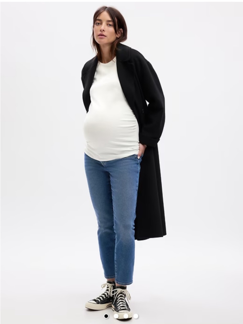 Gap Maternity Inset Panel Slim Jeans